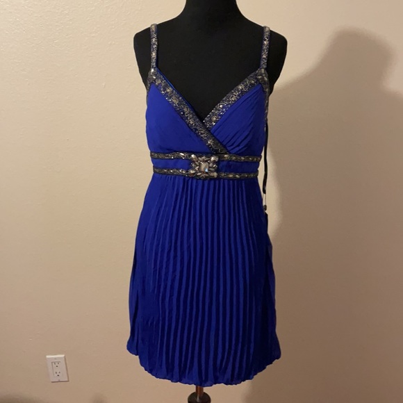 Sue Wong Cocktail Party Beaded Jewel Dress